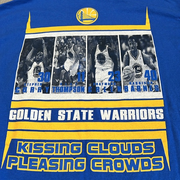 GOLDEN STATE , WARRIORS , KISSING CLOUDS , PLEASING CROWDS , guildan t shirt - Picture 4 of 5
